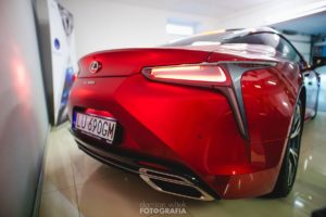 Lexus lc zabezpieczony powłokami ceramicznymi 4nano w lublinie