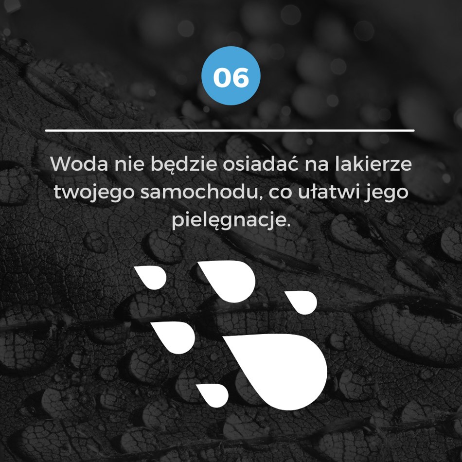 Kopia 5 zalet powłoki ceramicznej Powłoka ceramiczna hydrofobowość