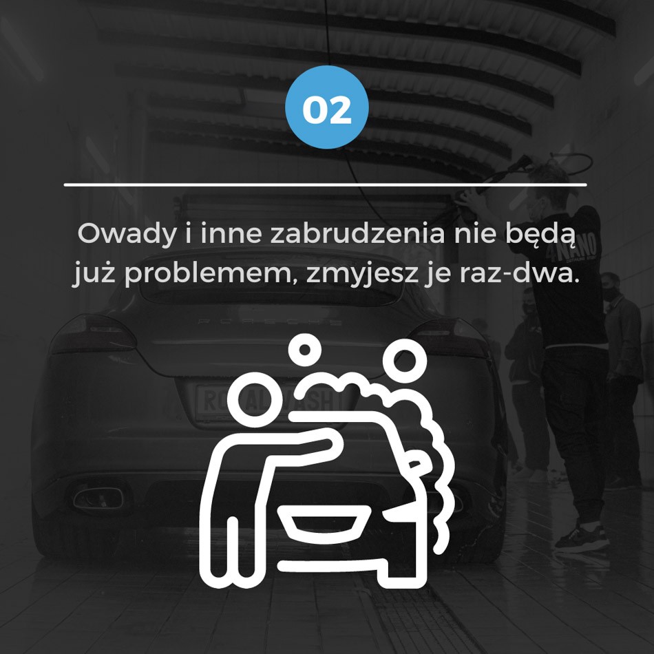 Kopia 5 zalet powłoki ceramicznej Powłoka ceramiczna łatwiejsze mycie