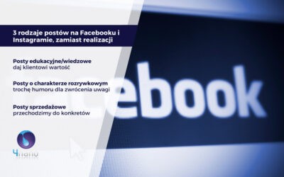 3 rodzaje postów na Facebooku i Instagramie, którymi warto zastąpić… realizacje